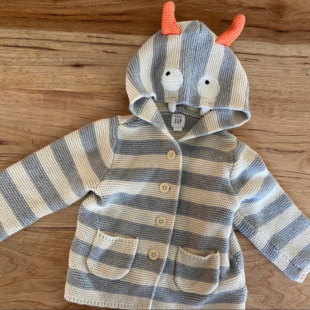 Toddler Gap knitted monster jacket